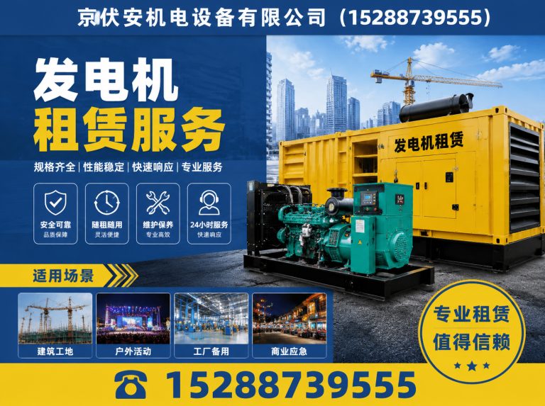 南宁发电车出租展示图